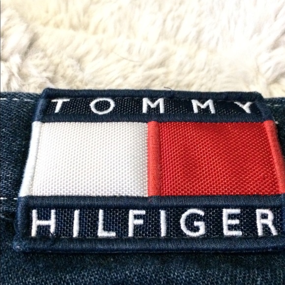 Tommy Hilfigure Dark Blue Wideleg Jeans - Picture 2 of 8
